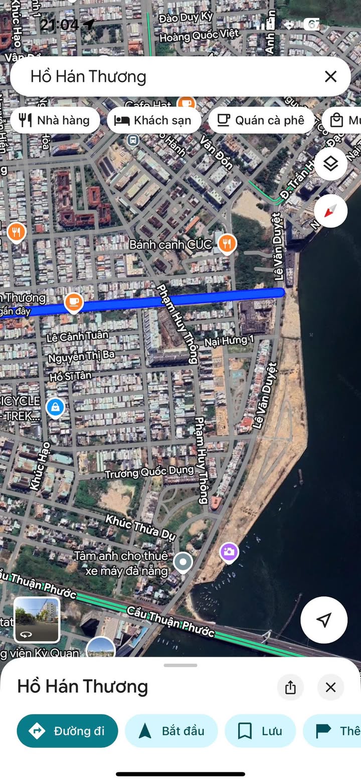 Đất nền mặt tiền Hồ Hán Thương, Sơn Trà, Đà Nẵng 100m² - Vị trí kinh doanh đắc địa!