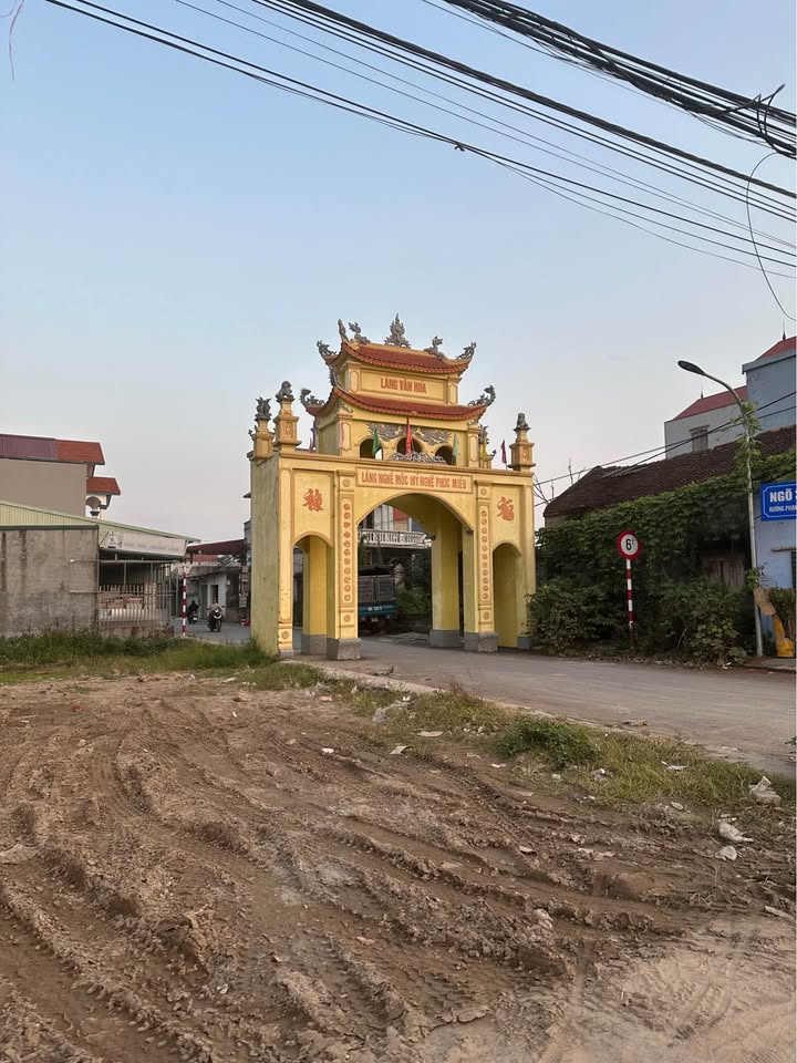 Đất nền Hòa Phong, Mỹ Hào 61m² giá chỉ 1.8 tỷ - Lô góc ô tô vào tận nơi!