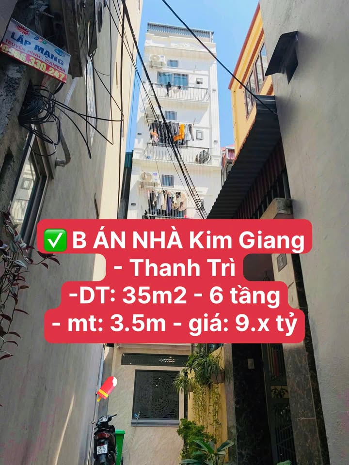 Căn hộ dịch vụ Kim Giang Thanh Trì 35m² giá 9 tỷ - Đầu tư sinh lời ngay!