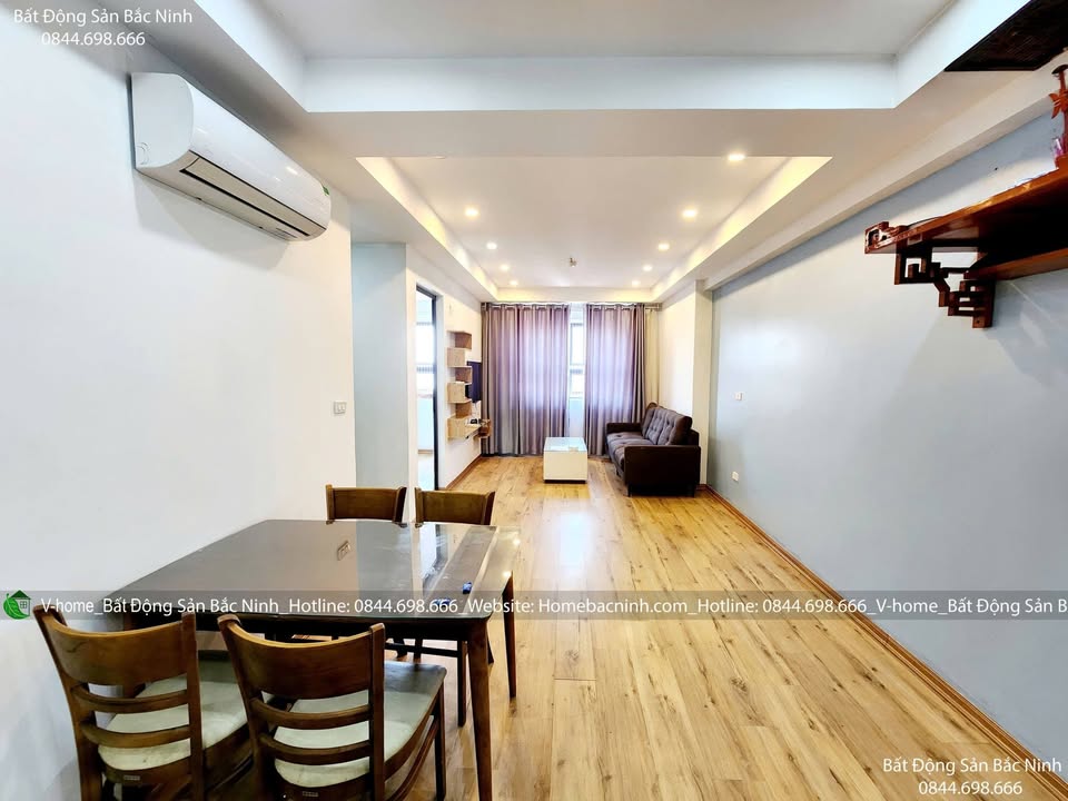 Chung cư Hoàng Gia Bắc Ninh 2 phòng ngủ, giá 7.5 triệu - Sẵn sàng vào ở!