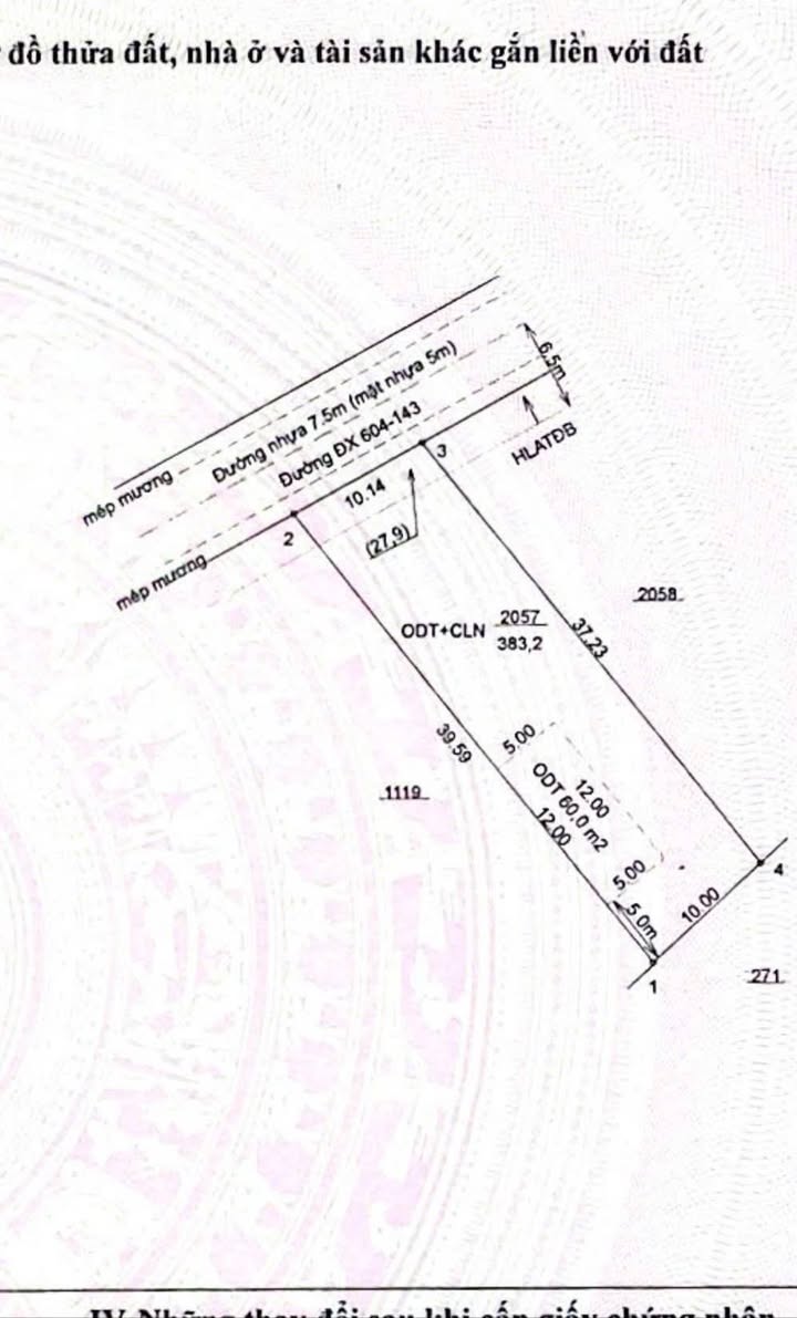 Đất thổ cư Hòa Lợi 380m² giá chỉ 2 tỷ - Cơ hội đầu tư hấp dẫn!