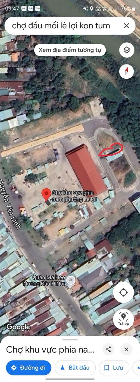 Đất thổ cư 75m² tại chợ Đầu Mối, Kon Tum - Bán gấp chỉ 1.3 tỷ!