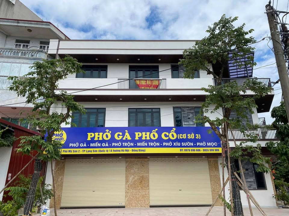Cho thuê nhà mặt phố Mỹ Sơn, Lạng Sơn 70m² - Kinh doanh sầm uất, mặt tiền 12m!
