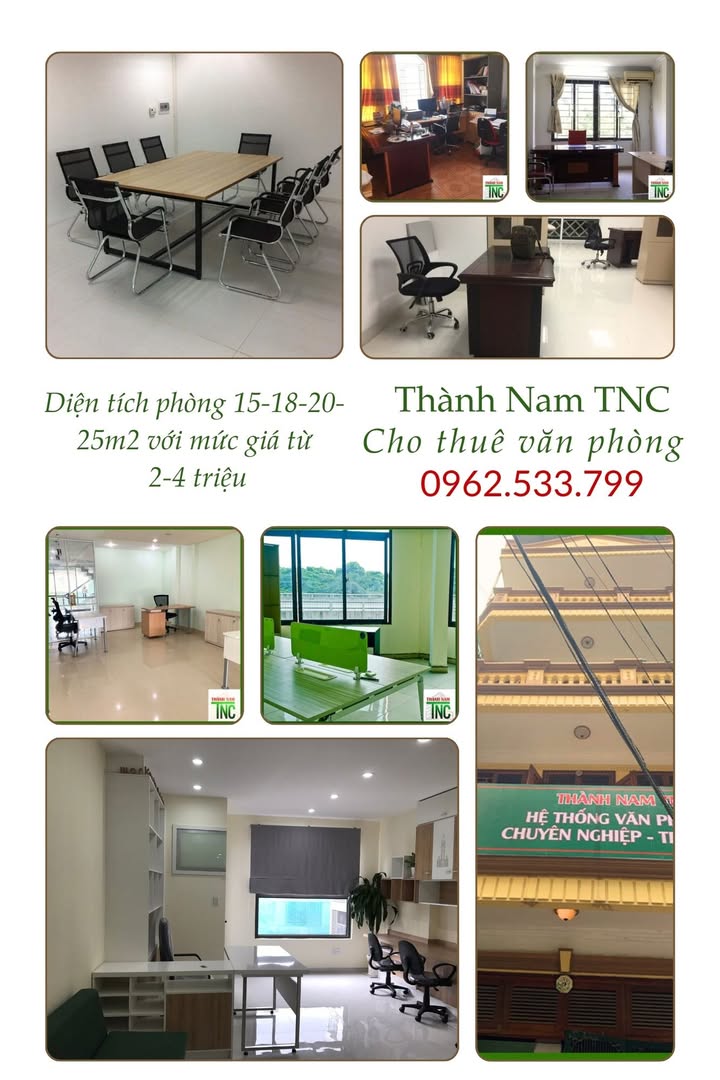 Văn phòng cho thuê Phạm Tuấn Tài, Cầu Giấy 20m² giá 3 triệu - Setup đầy đủ tiện nghi!