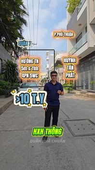 Nhà bán quận 7 đường Huỳnh Tấn Phát 55m² giá 10 tỷ - Không gian sống lý tưởng!