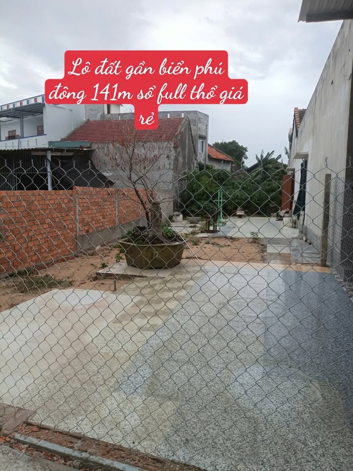 Lô đất biển Phú Đông 141m² giá 1.38 tỷ - Cơ hội đầu tư tuyệt vời!