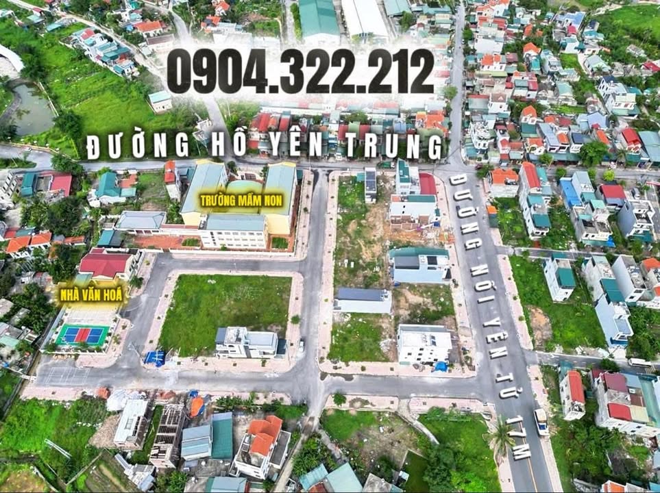 Đất nền TĐC Mầm Non Phương Đông Uông Bí 112,5m² giá 2 tỷ - Tiềm năng sinh lời cao!