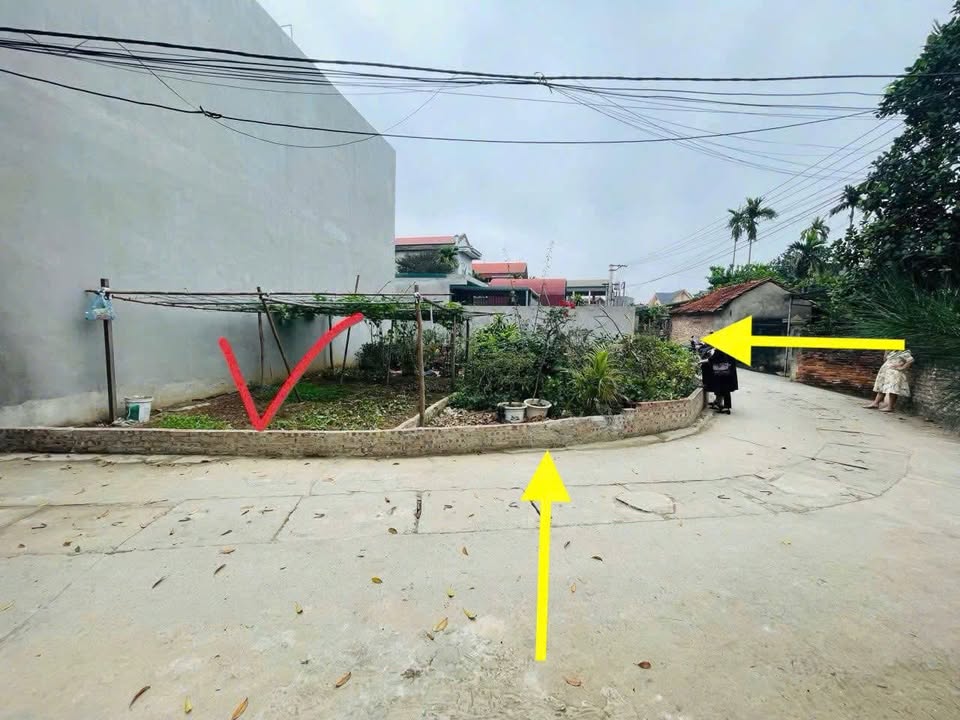 Đất lô góc Tích Giang - Phúc Thọ 44,3m² giá chỉ 1,xxx tỷ - Chính chủ bán gấp!