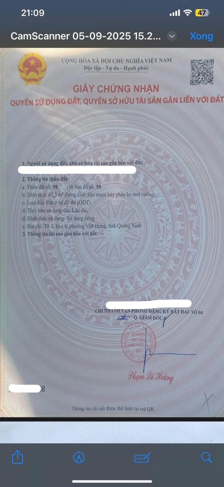 Nhà góc ngõ 6 Công An, Việt Hưng, 67m² giá 900 triệu - Không thể bỏ lỡ!