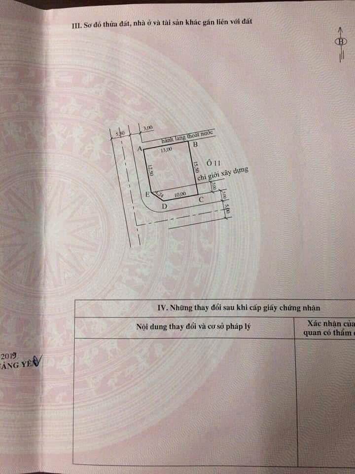 Đất thổ cư Bãi 4, Tiền An, Quảng Yên 197m² - Pháp lý rõ ràng, đầu tư sinh lời!