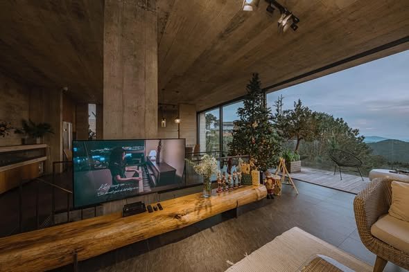 Biệt thự cho thuê tại Đà Lạt, 4 phòng ngủ - Thiết kế hiện đại, view đẹp mắt