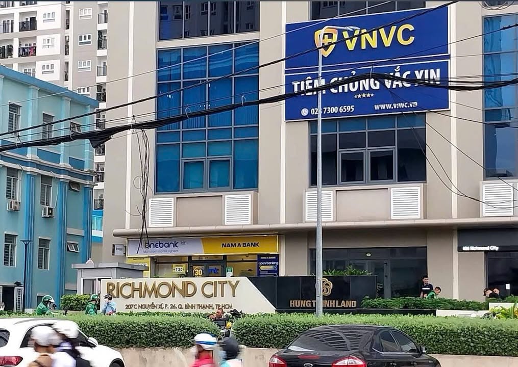 Shophouse cho thuê tại Chưng Cư Richmond Bình Thạnh 63m² - Vị trí mặt tiền sầm uất!