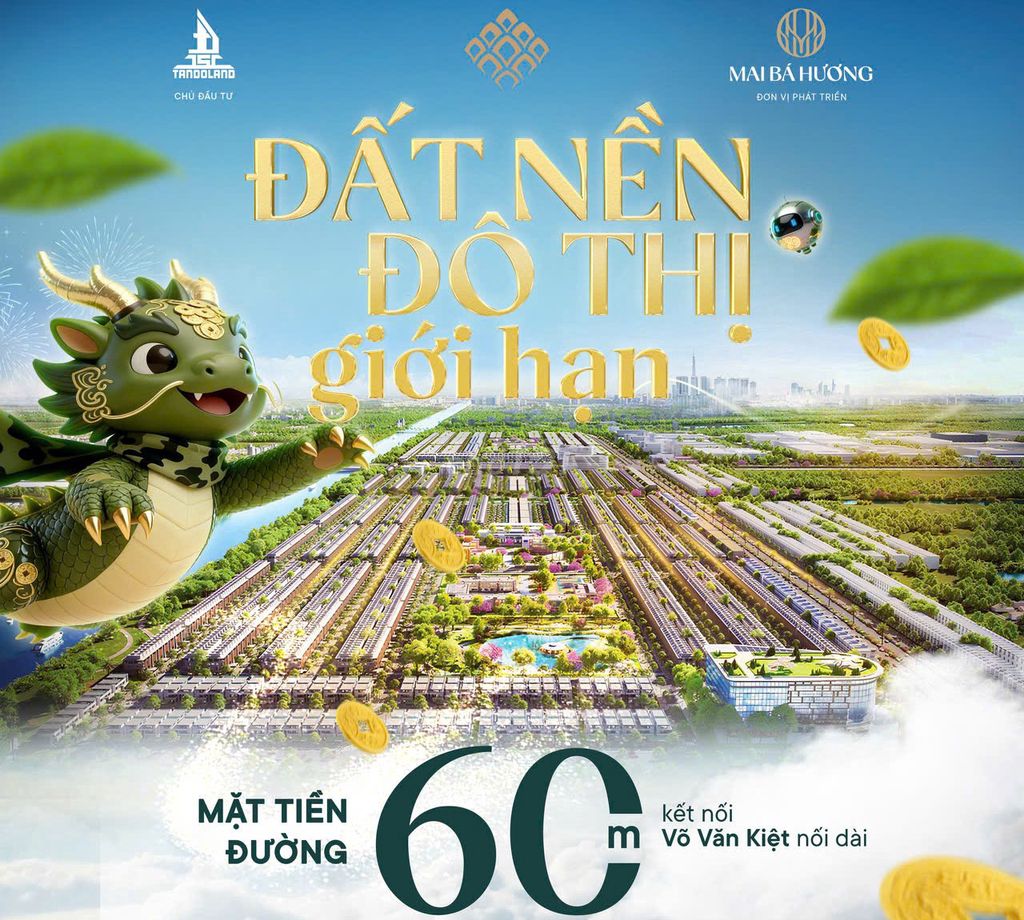 Đất nền mặt tiền Võ Văn Kiệt, Quận Bình Tân, 90m² chỉ 1.9 tỷ - Sổ hồng sẵn!