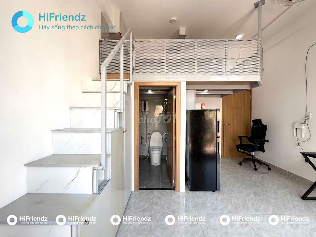 Căn hộ Duplex sang trọng gần sân bay Tân Sơn Nhất 30m² chỉ 6.3 triệu - Full nội thất hiện đại!