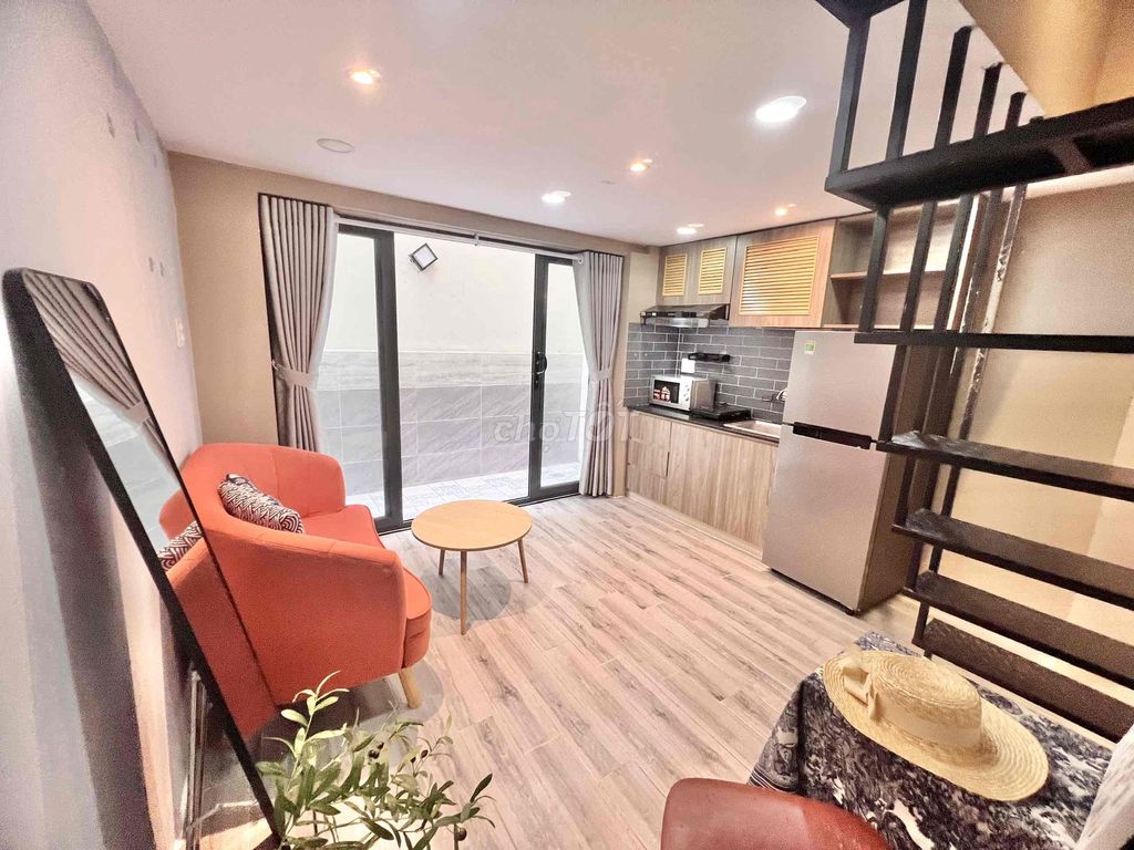 Căn hộ Duplex 1 Trệt 1 Lầu Đường Hoa Mai, Phú Nhuận 40m² giá 8.2 triệu - Thiết kế chill thư giãn!