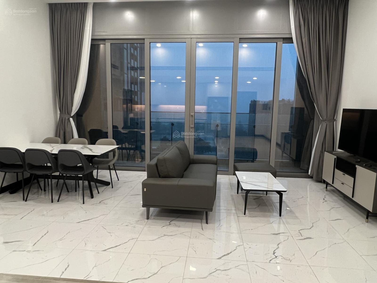 Căn hộ 3PN tại Empire City Thủ Thiêm 127m² giá 55 triệu - Full nội thất sang trọng!