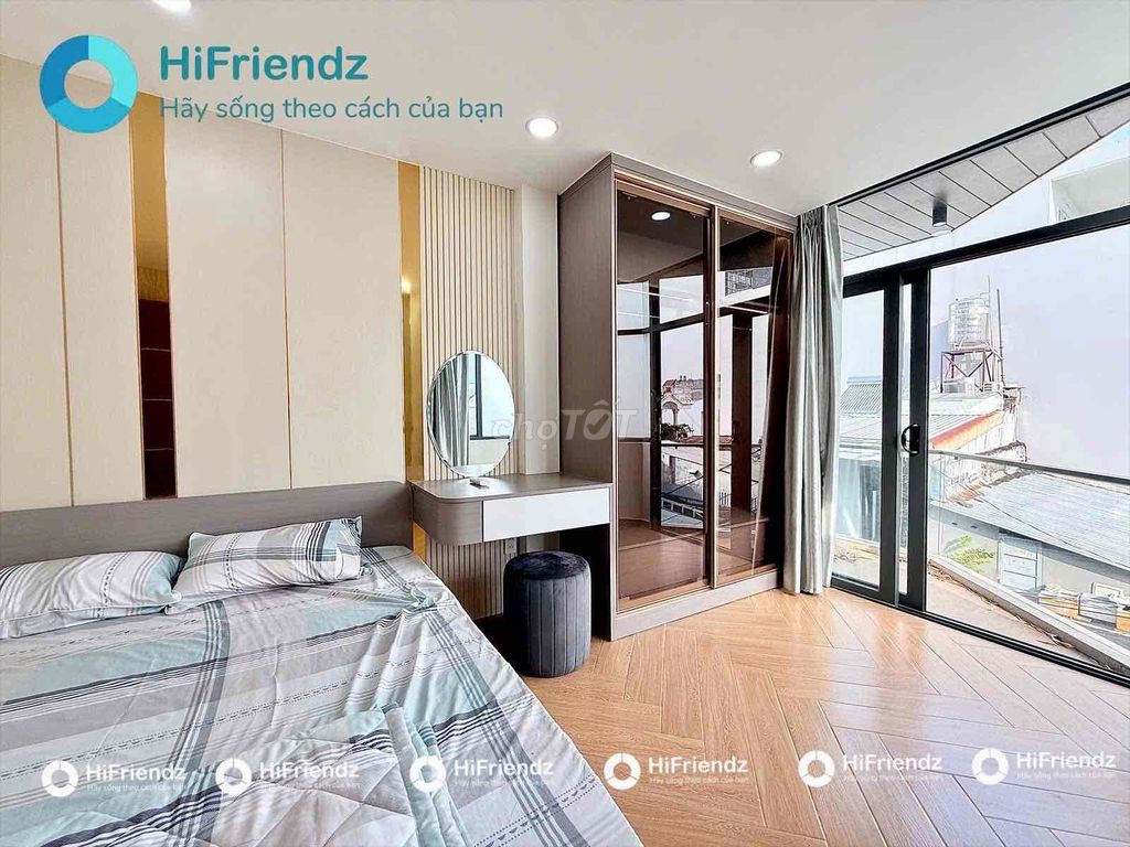 Căn hộ STUDIO BANCOL 30m² giá 5.5 triệu - Full nội thất ngay công viên Làng Hoa!