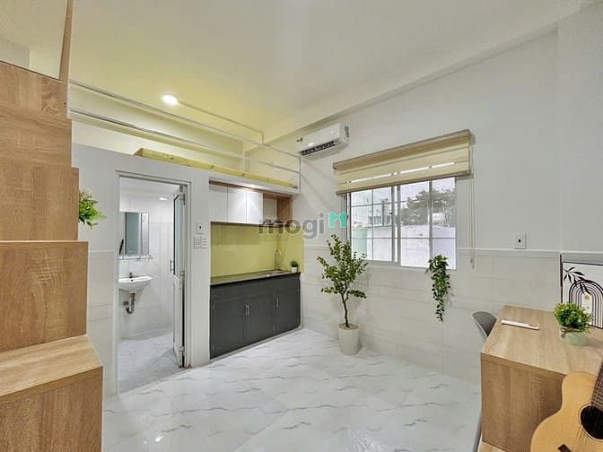 Phòng cho thuê gác cao đầy đủ nội thất - Thạnh Mỹ Lợi, Quận 2 giá 4 triệu