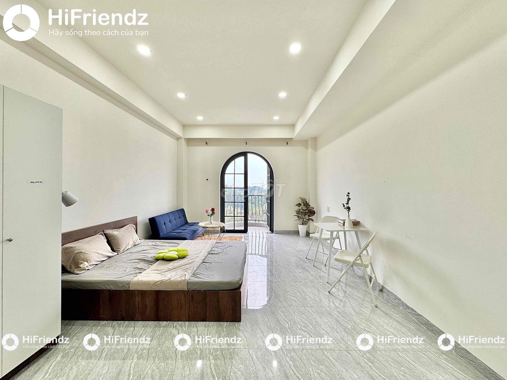 Căn hộ 1 phòng ngủ tách bếp 60m² ngay mặt tiền Tân Sơn Gò Vấp - Full nội thất sang trọng!