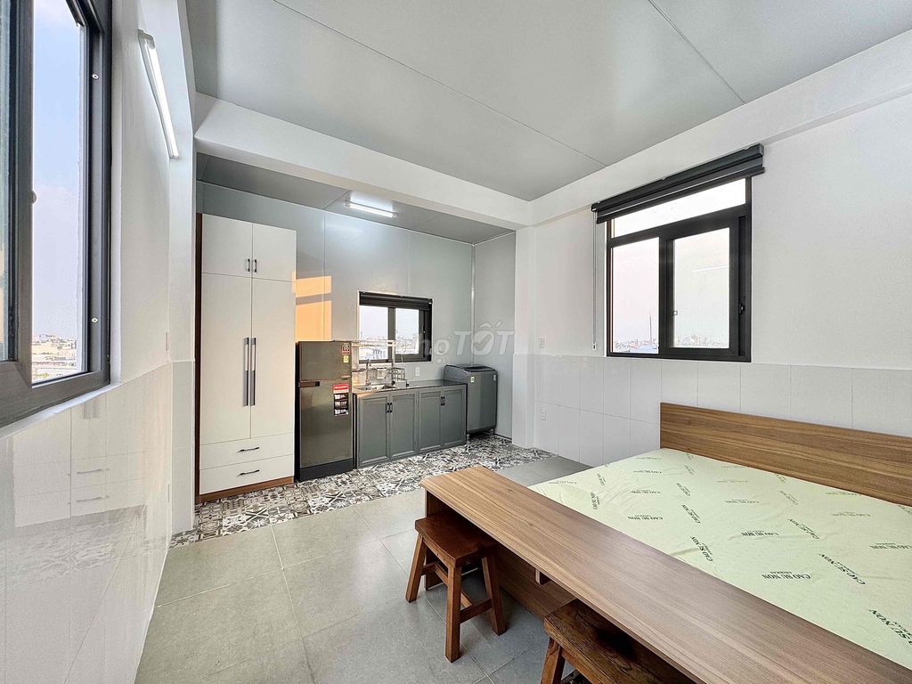 Căn hộ Cửa Sổ Trời 35m² giá 5.5 triệu - Nội thất đầy đủ, chỉ tính điện nước!