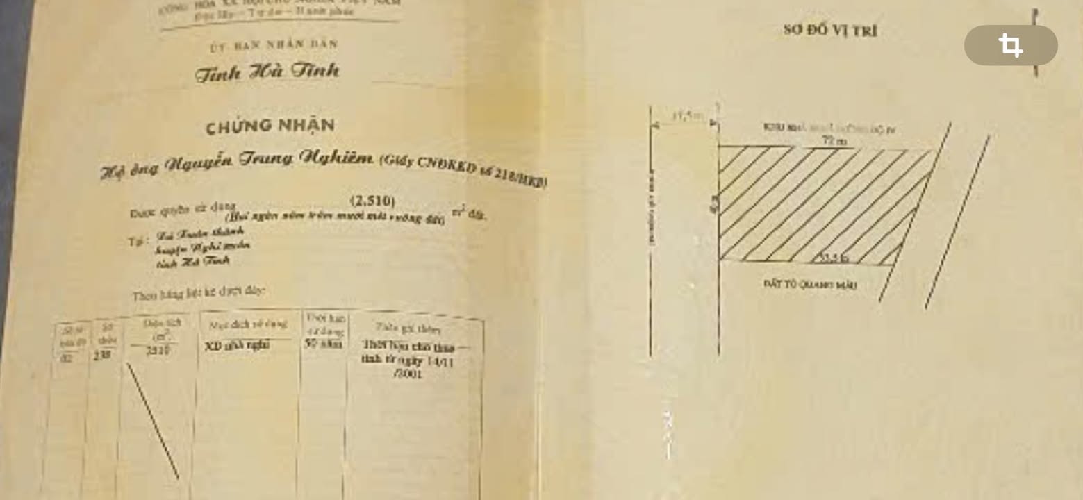Đất dịch vụ thương mại Xuân Thành 2500m² giá tốt - Đối diện quảng trường biển!