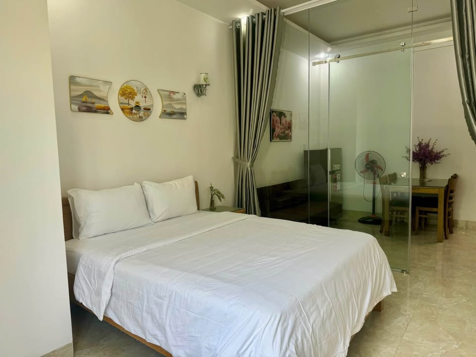 Căn hộ cho thuê quận Ngũ Hành Sơn 1 phòng ngủ giá 6 triệu - Tiện nghi đầy đủ, thoáng mát!