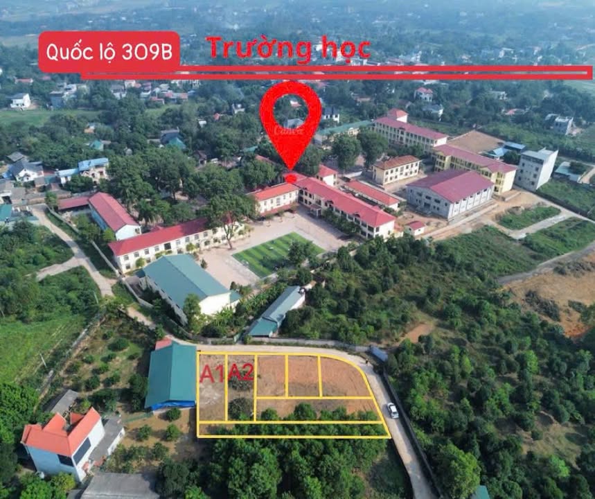 Đất thổ cư Hướng Đạo, Tam Dương 100m² giá chỉ hơn 1 tỷ - Đầu tư sinh lời ngay!