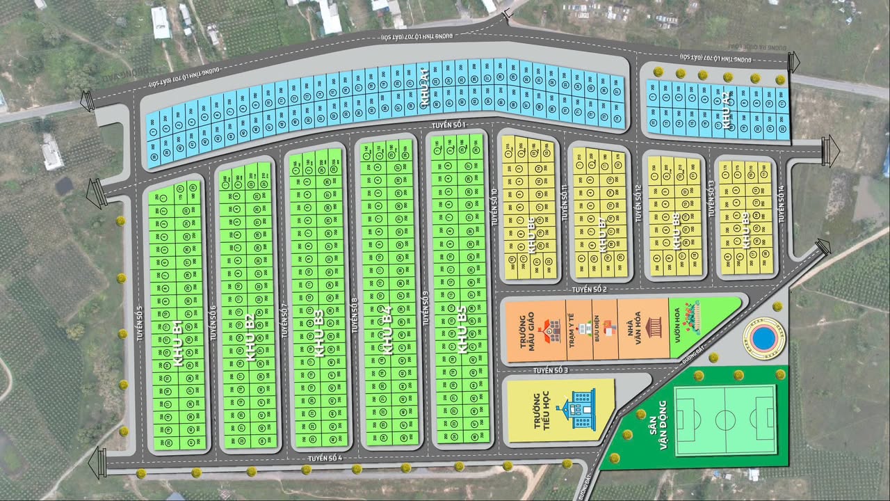 Đất thổ cư 200m² tại Kdc EcoHome Nam Phan Thiết - Giá chỉ 580 triệu