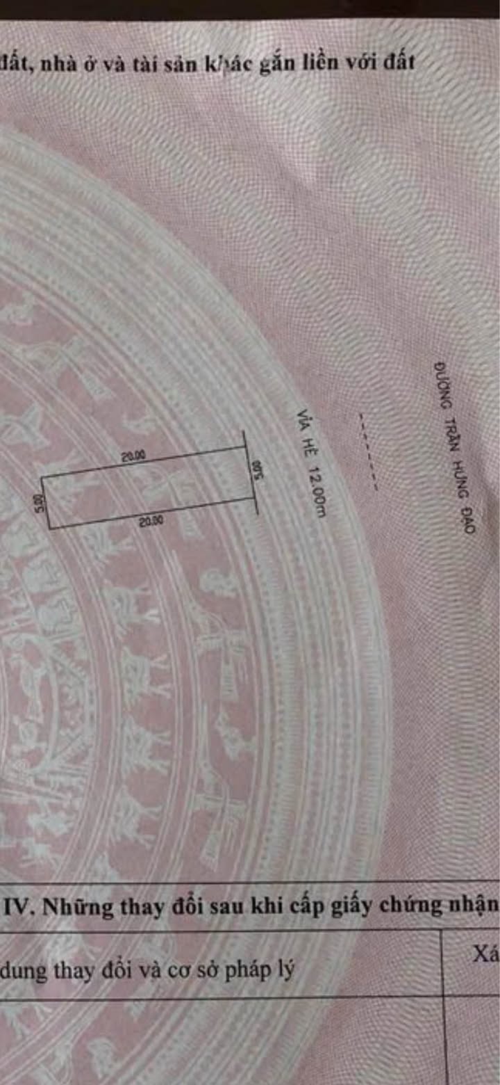 Đất mặt tiền Trần Hưng Đạo, Sơn Trà, Đà Nẵng 100m² giá 200 tỷ - Vị trí vàng sông Hàn!