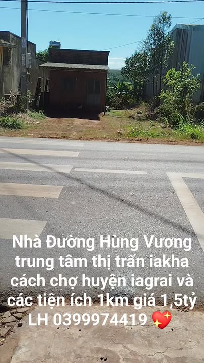Đất nền Đường Hùng Vương, Ia Kha, 240m² giá 1.5 tỷ - Cơ hội đầu tư hấp dẫn!