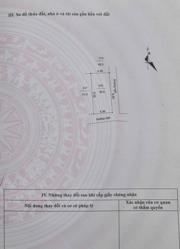 Đất lô góc Ngõ 312 Nguyễn Lương Bằng, Hải Dương 40.6m² - Giá chỉ 1.6 tỷ, vị trí đắc địa!