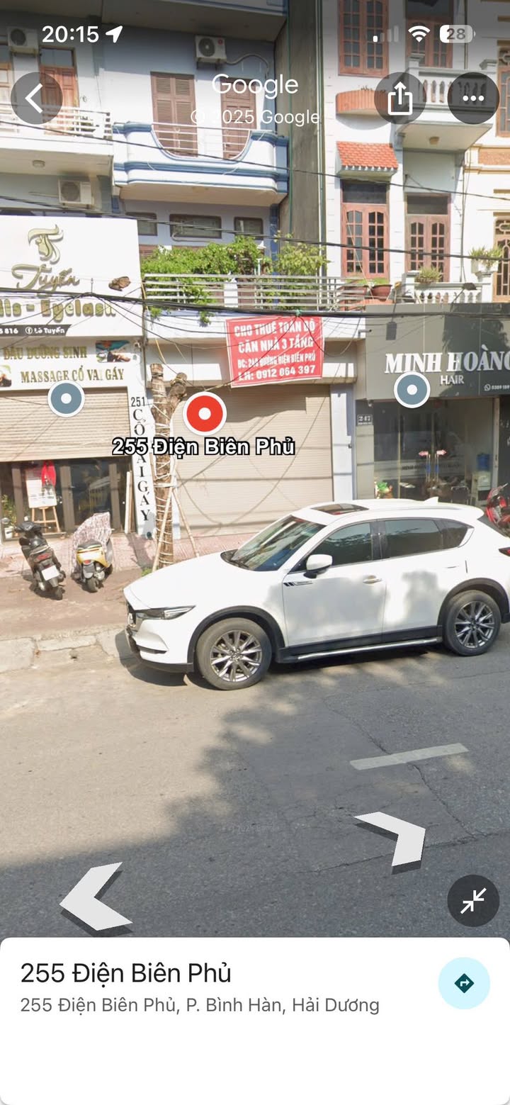 Đất mặt tiền đường Điện Biên Phủ, TP. Hải Dương 62.9m² - Sổ đỏ chính chủ, kinh doanh thuận lợi!