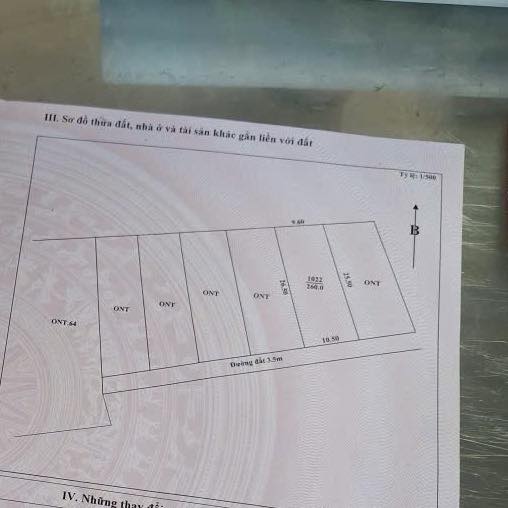 Đất ở Hòa Tiến, Đà Nẵng 260m² giá 2.2 tỷ - Cơ hội đầu tư hiếm có!