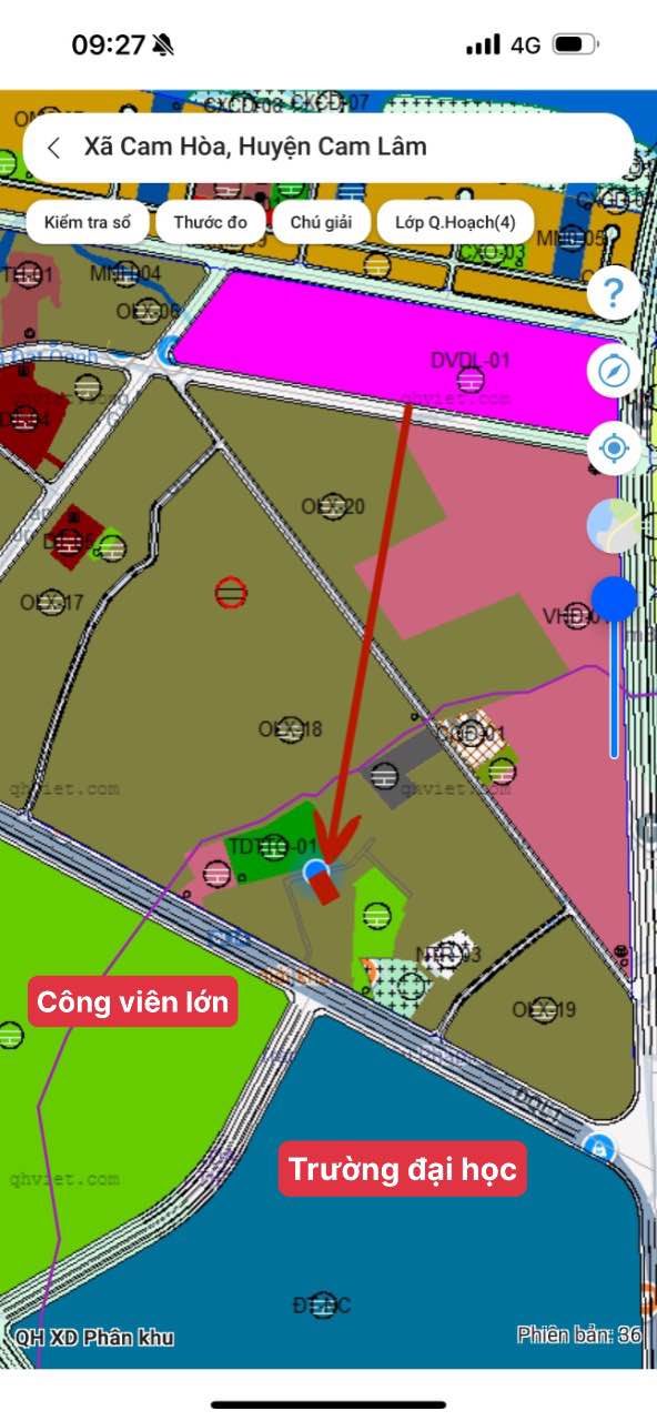 Đất nền Cam Hòa, Cam Lâm 217m² giá chỉ 2.17 tỷ - Đầu tư sinh lời ngay!