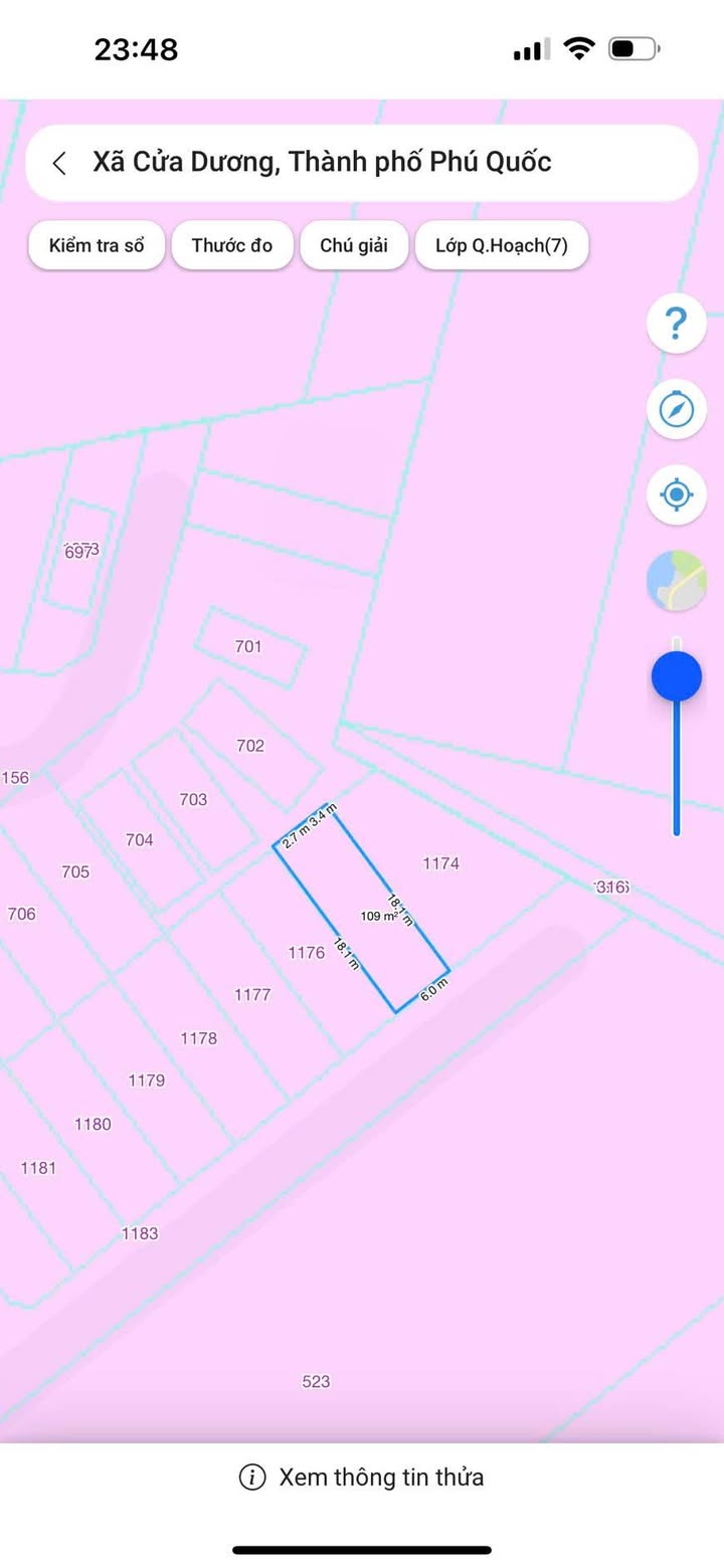 Đất nền Cửa Dương Phú Quốc 109m² giá chỉ 900 triệu - Cơ hội đầu tư sinh lời!