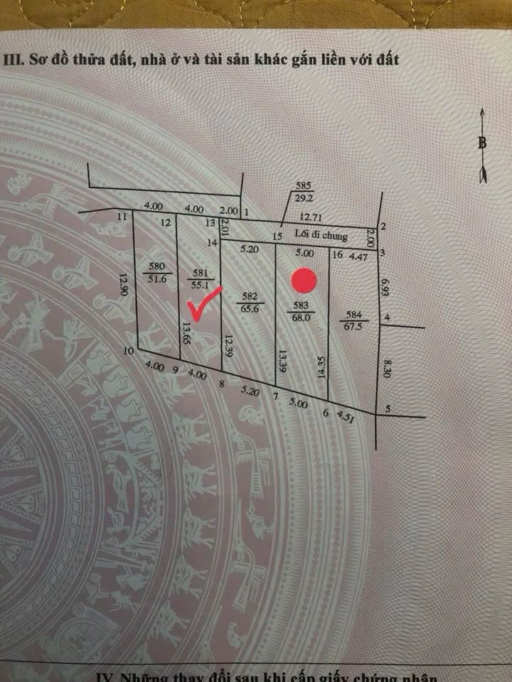 Đất nền Phúc Hòa, Phúc Thọ 55m² giá 3 tỷ - View hồ thoáng mát!