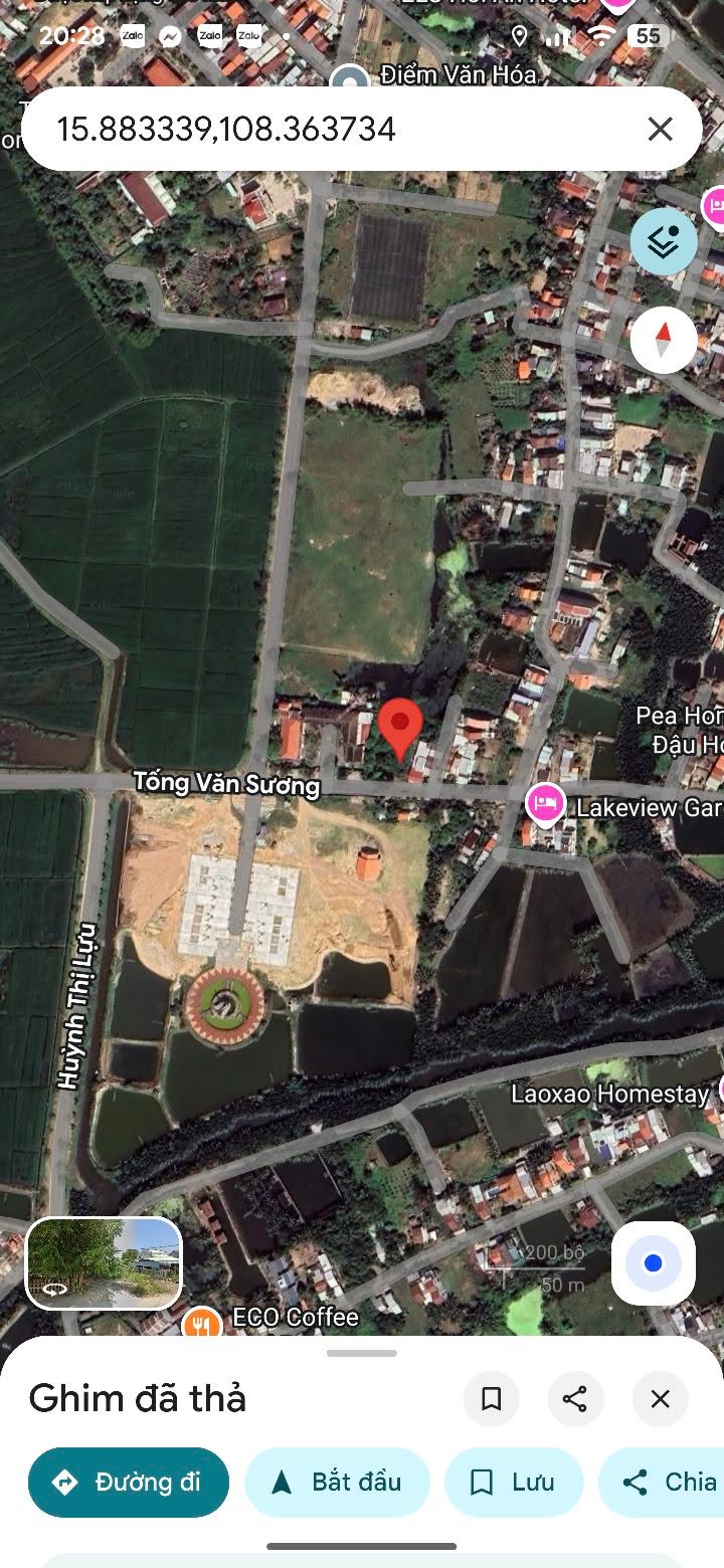 Đất nền Cẩm Thanh Hội An 500m² giá thỏa thuận - Không khí trong lành, view cánh đồng!