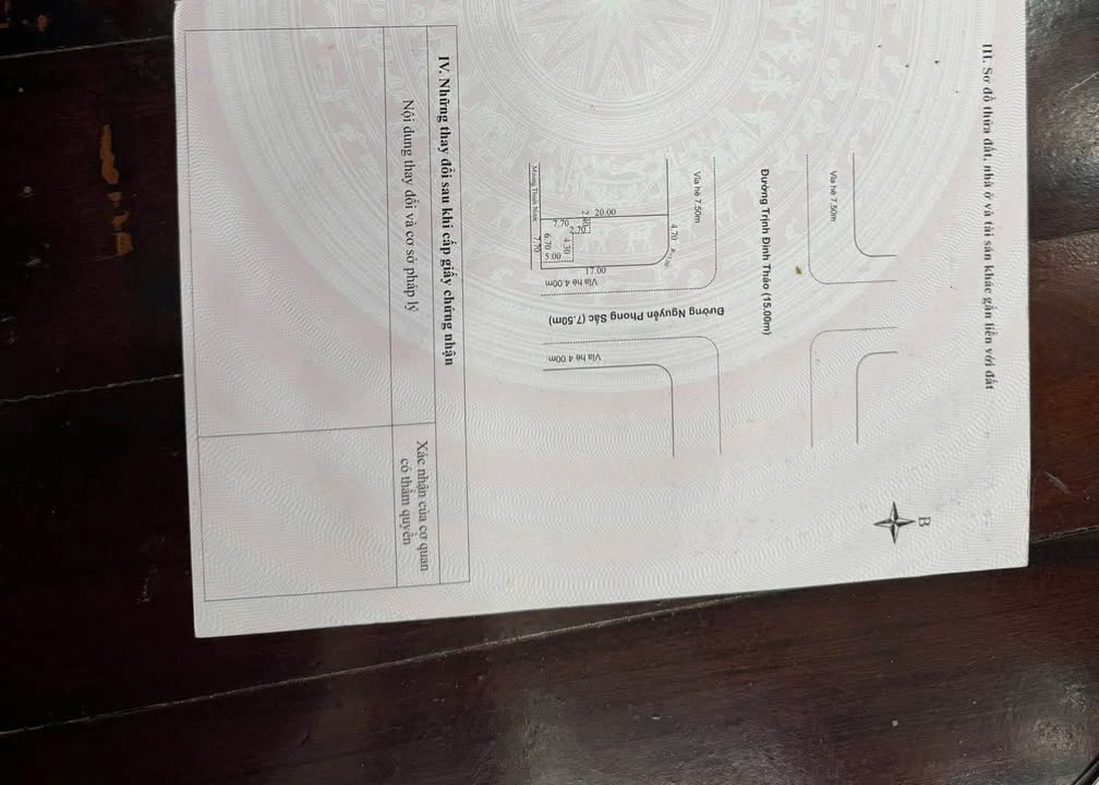 Đất góc Trịnh Đình Thảo 152m² giá chỉ 2x tỷ - Cơ hội đầu tư sinh lời!