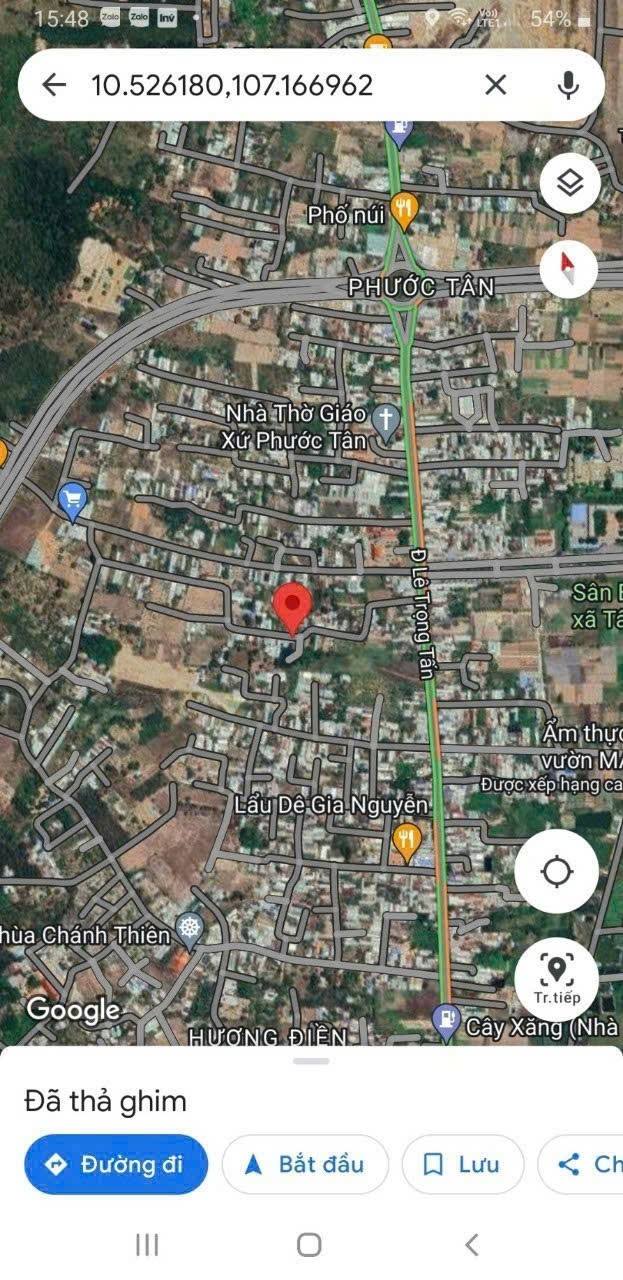 Lô đất thổ cư 96m² tại Long Hương chỉ 1.1 tỷ - Giá bình dân, cơ hội đầu tư!