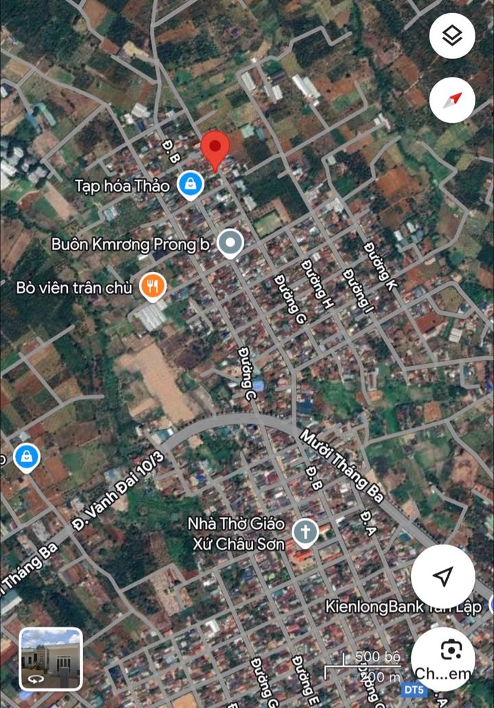 Bán gấp FrontHouse mặt tiền đường G, thôn 3, Cư Êbur 195m² chỉ 1.6 tỷ - Đầu tư sinh lời!