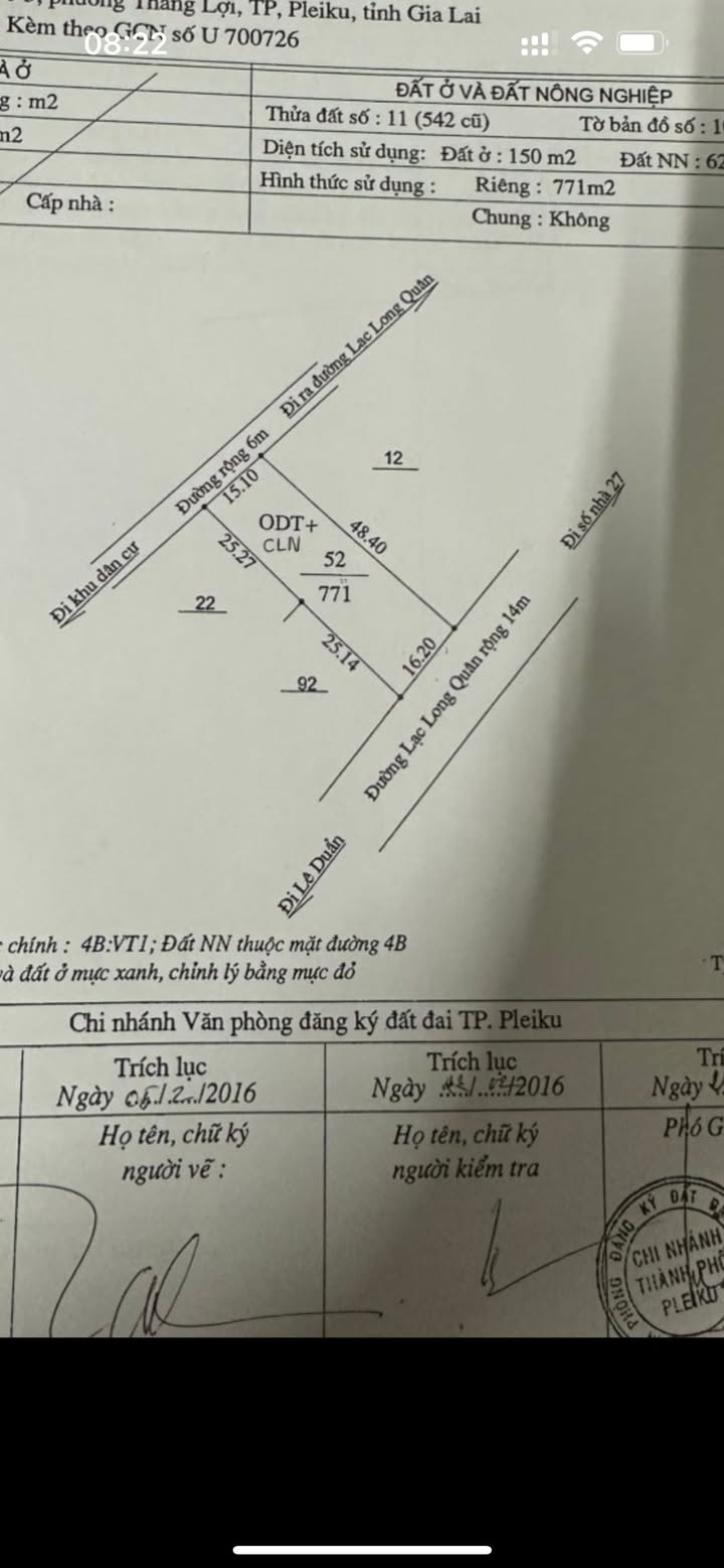 Nhà cấp 4 mặt tiền Lạc Long Quân, 520m² chỉ 6 tỷ - Đầu tư sinh lời!