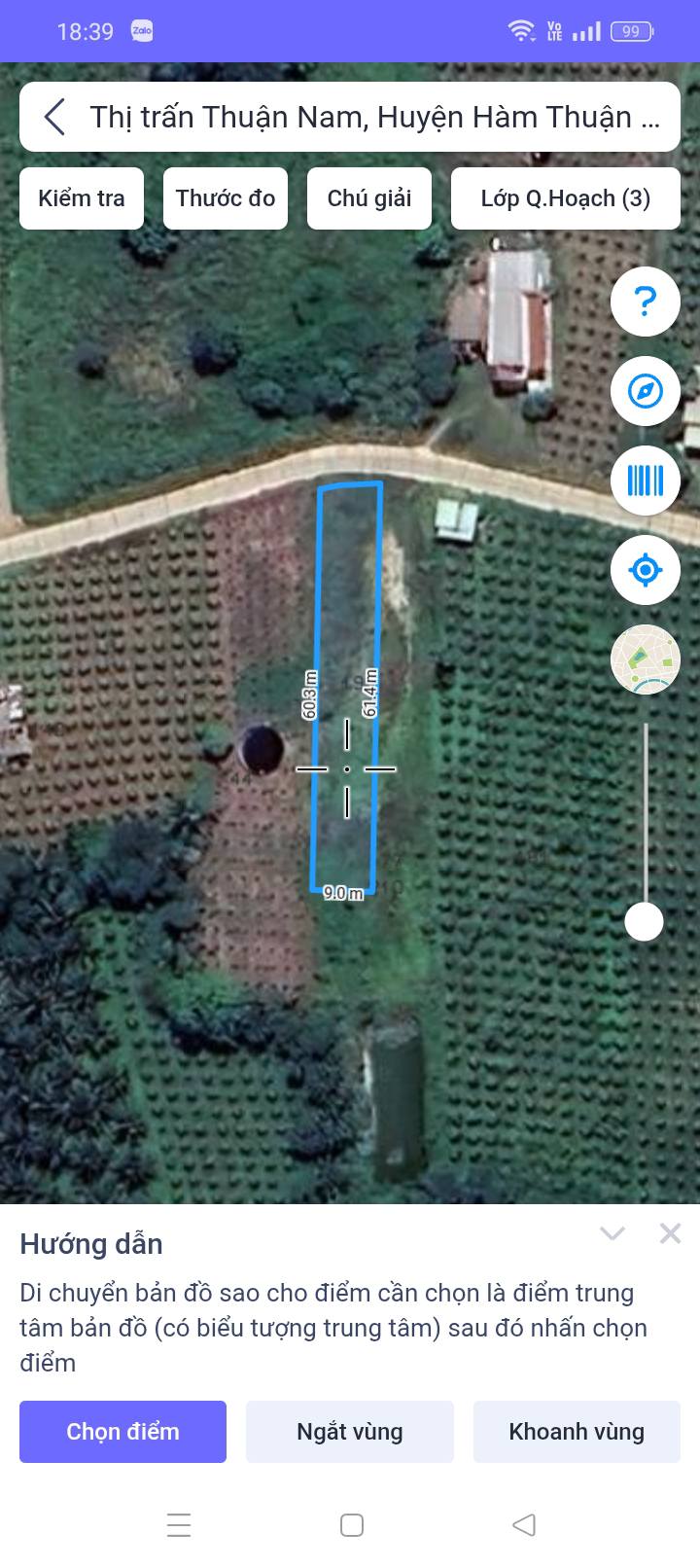 Lô đất trống 540m² tại thị trấn Thuận Nam, giá chỉ 450 triệu - Cơ hội đầu tư hấp dẫn!