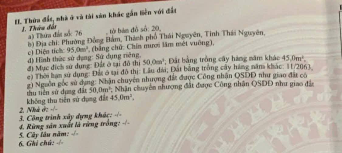 Đất nền KDC 7B Túc Duyên 99m² giá 3.6 tỷ - Vị trí đắc địa gần Phở Cường Béo!