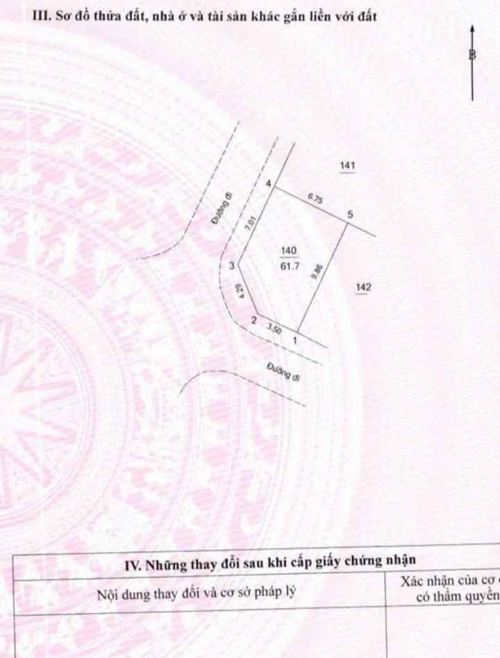 Đất dịch vụ Trạm Trôi Hoài Đức 61.7m² - Vị trí đắc địa gần KĐT Lideco!