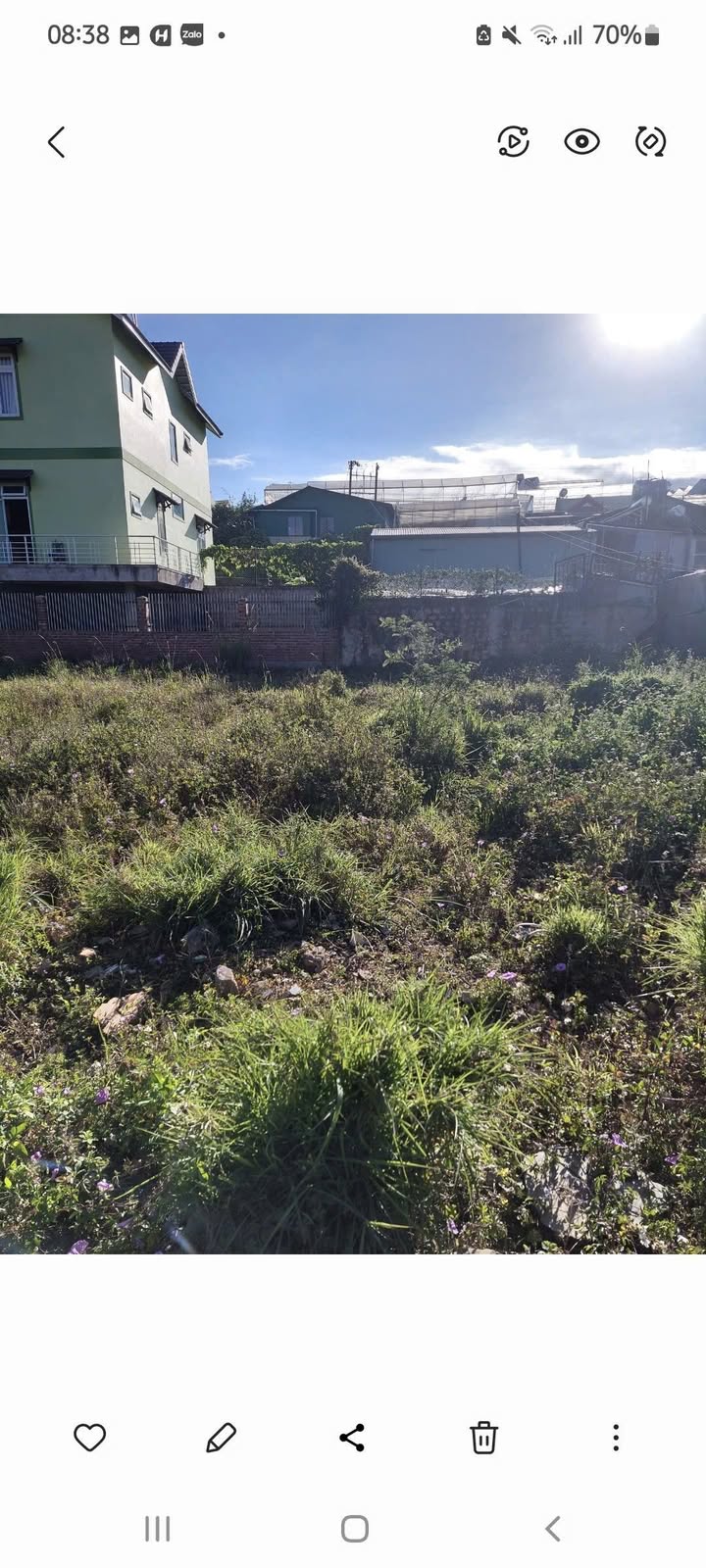 Đất nông nghiệp Nam Hồ Đà Lạt 110m² giá 1.3 tỷ - Cơ hội đầu tư lý tưởng!