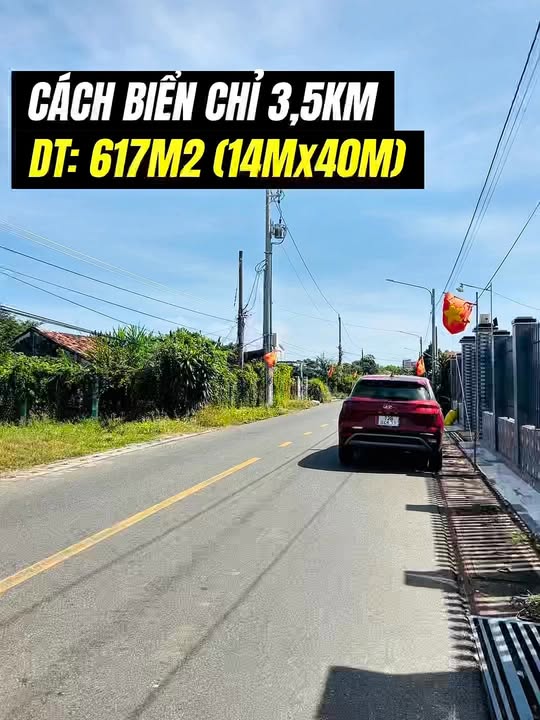 Lô đất đẹp mặt tiền đường nhựa xã Phước Hải 617.4m² giá 4.9 tỷ - Cơ hội đầu tư hấp dẫn!