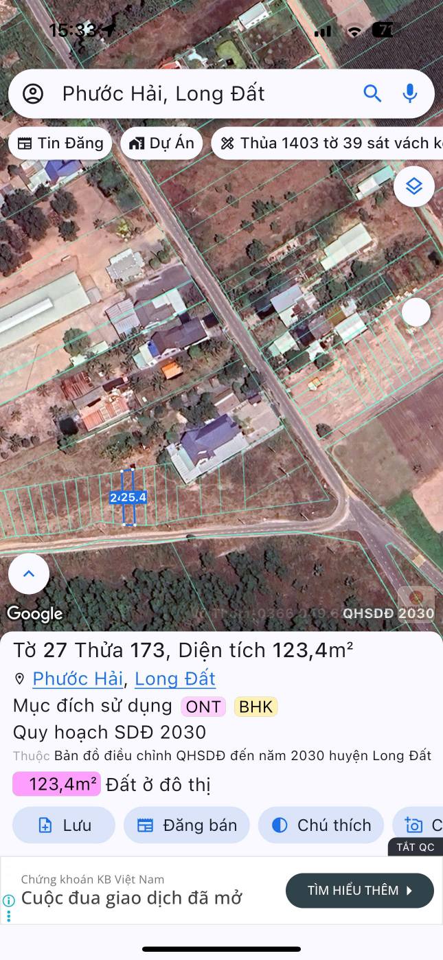 Đất Phước Hải 125m² giá 999 triệu - Gần biển, đường nhựa đẹp!