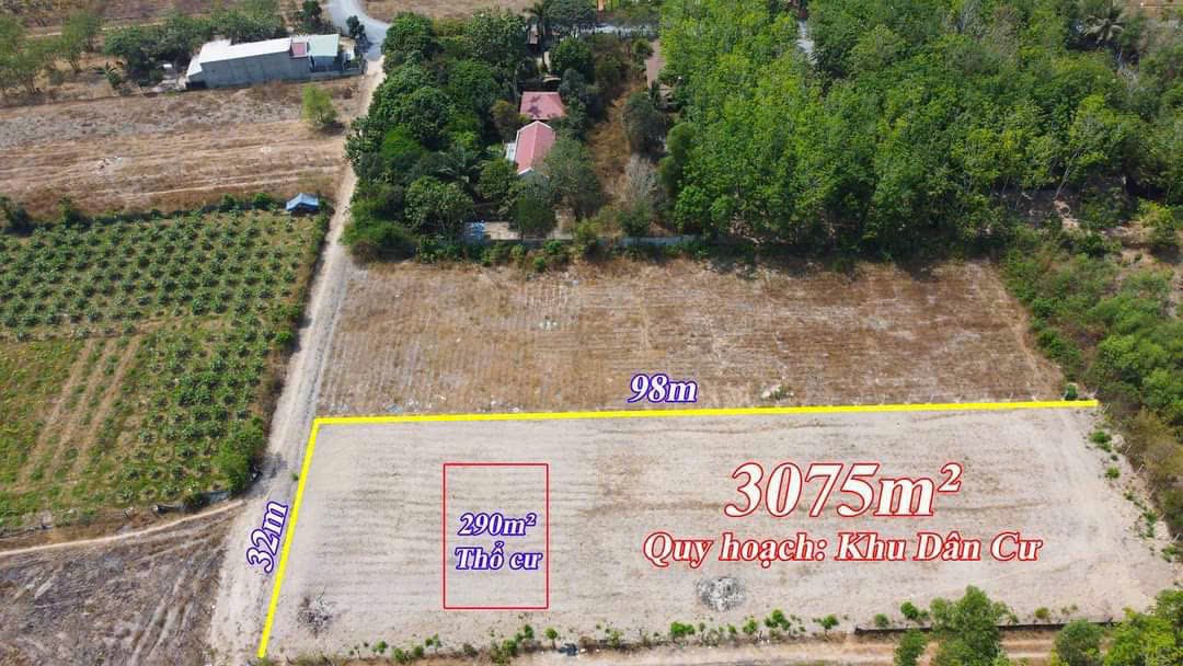 Đất nền Nhuận Đức 3074m² giá 8.2 tỷ - Sát vành đai 4, chính chủ bán gấp!