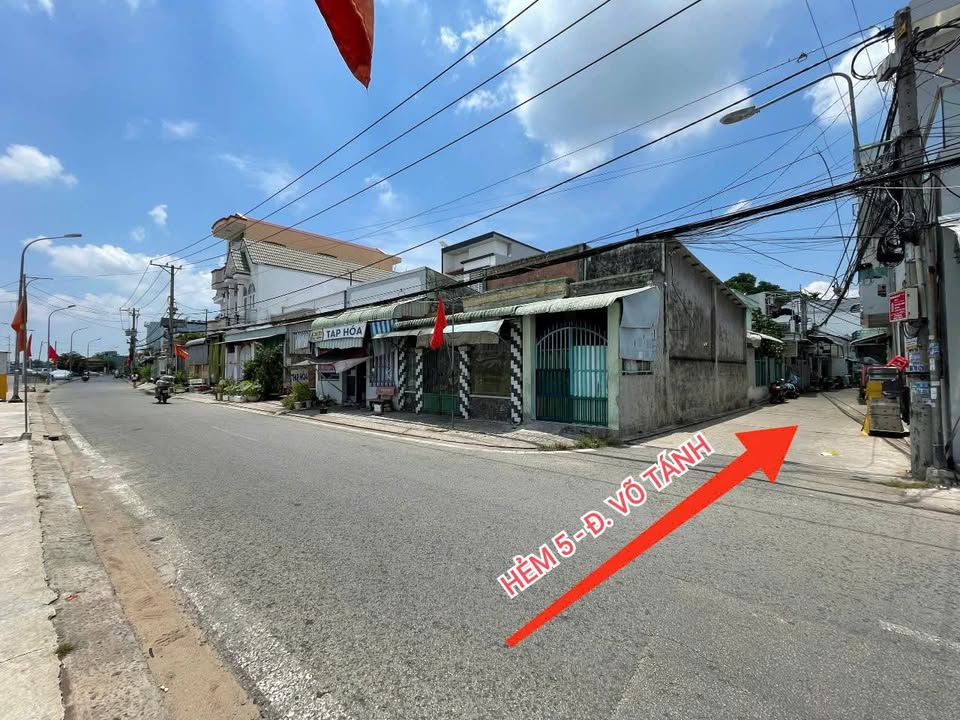 Đất nền Hẻm 5 Võ Tánh, Cái Răng, 94.5m² giá 1.25 tỷ - Pháp lý rõ ràng, hướng Đông Bắc!