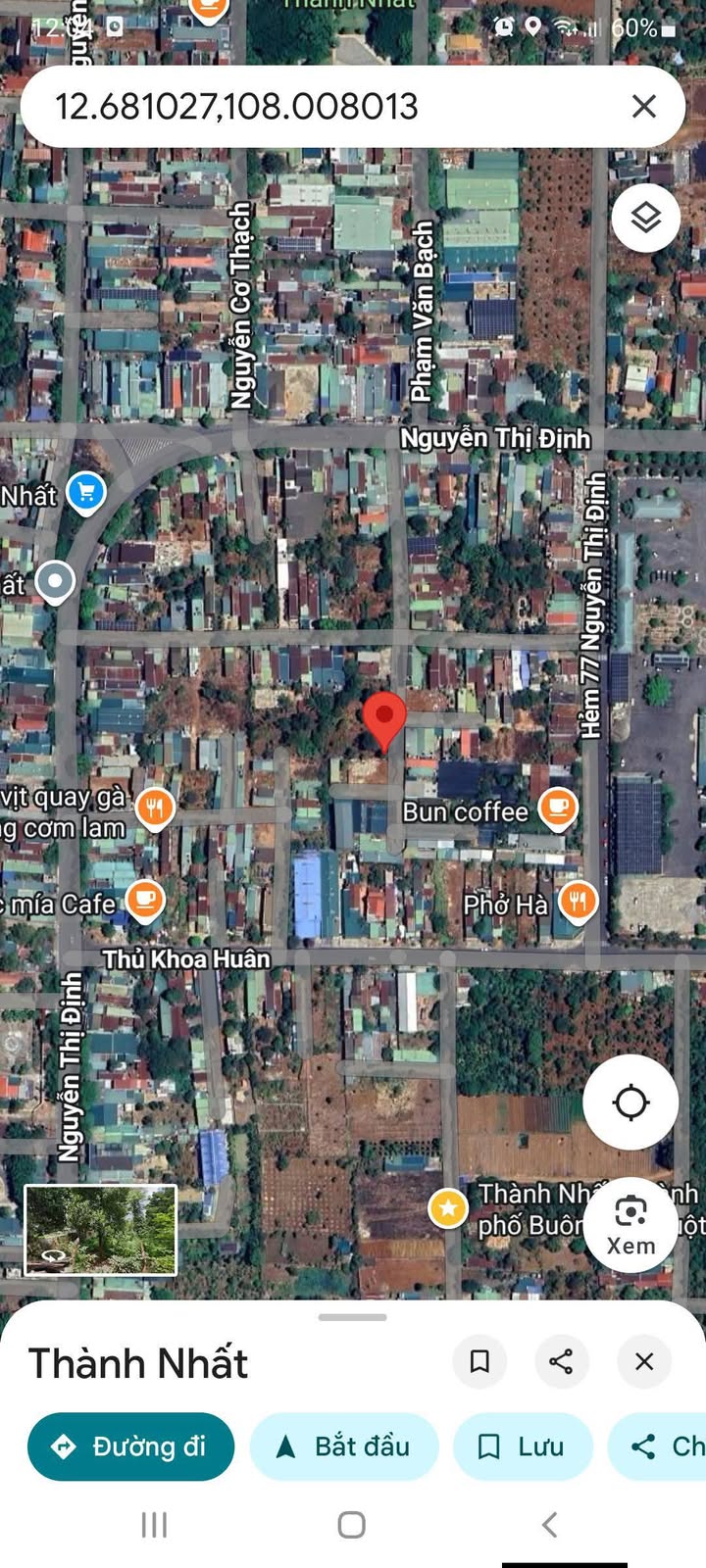 Nhà riêng hẻm 95 Nguyễn Thị Định, Buôn Ma Thuột, 100m² - Giá chỉ 900 triệu, sẵn cho thuê!